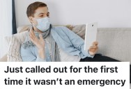 His Job Started Messing With His Hours, So He Faked Sick For A Mental Health Day