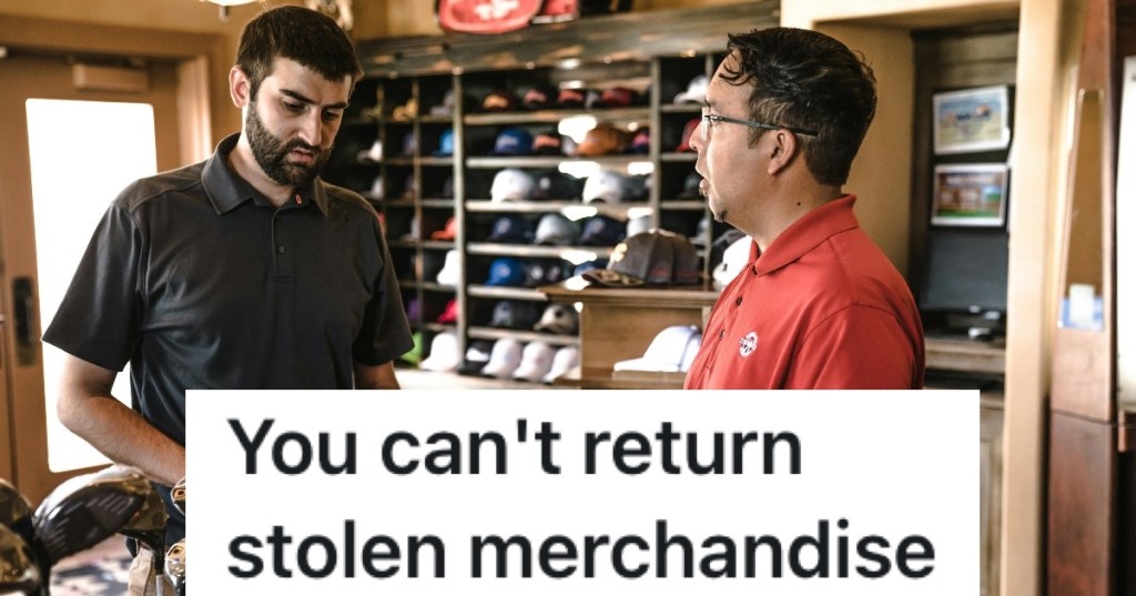 retail employee talking to customer