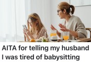 He Invited Their Friends Over For A Fun Hang, But Then He Stuck His Angry Wife On Babysitting Duty