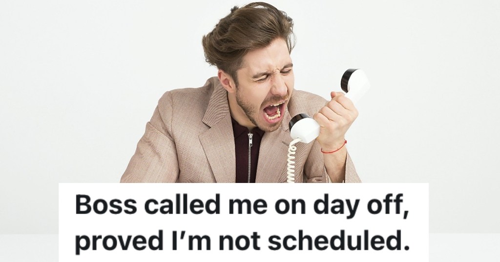 angry man yelling into the phone