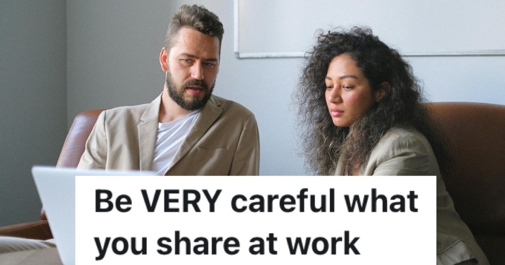 boss lecturing female employee