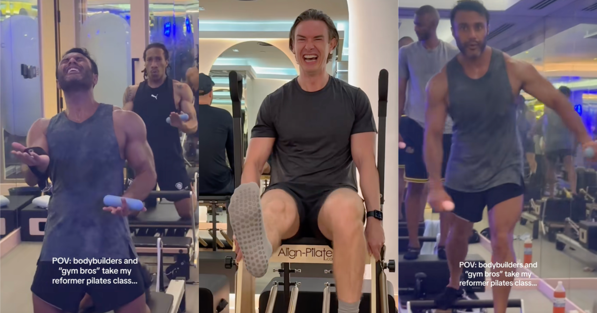 men doing pilates workouts