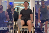 ‘They really thought it was going to be easy.’ – A Pilates Instructor Showed How Gym Bros Are Struggling Through Her Workouts