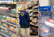 Walmart Employee Unlocked A Case To Get Her An Item… And Then Placed It Into A Smaller Security Case For Her To Carry