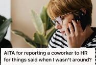 Employee Had Enough Of The Office Bully Mocking Her, So She Spoke To HR And They Threatened To Fire Him