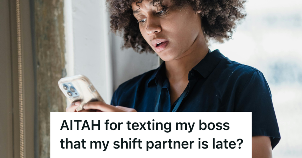 professional woman texting on her smartphone