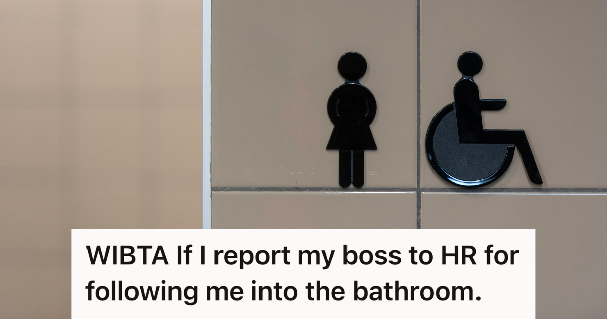 public restroom sign