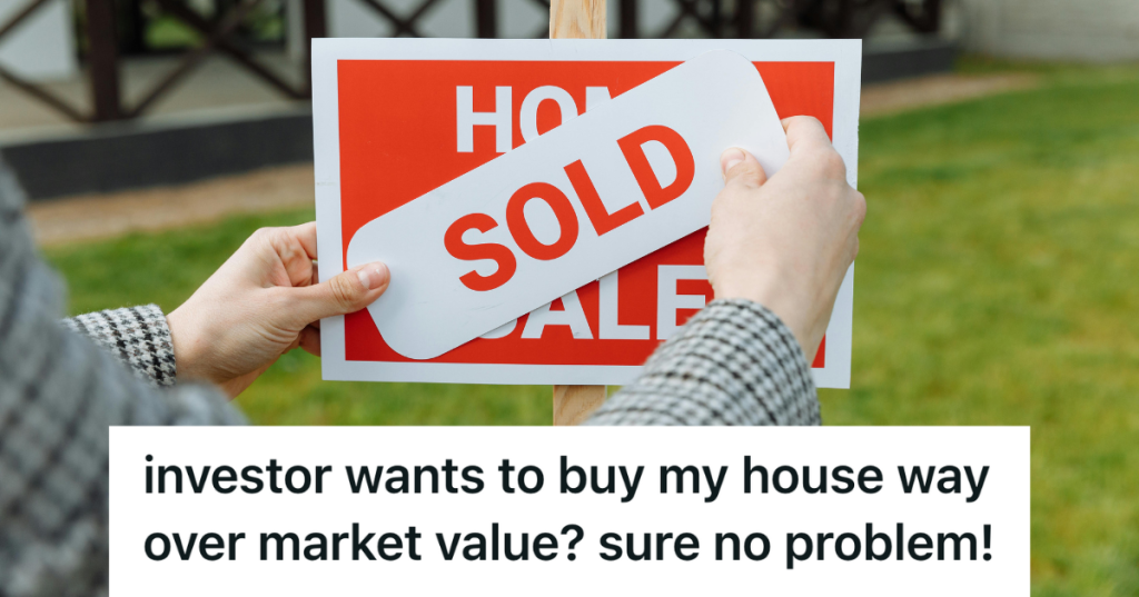 putting a sold sign over a for sale sign