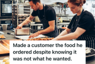 Busy Cook Tried To Clarify A Sandwich Order, But When An Impatient Customer Refused, He Left Hungry And Disappointed
