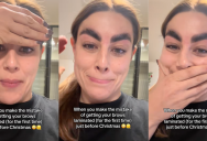 A Woman Showed TikTok Viewers The Results Of Getting Her Eyebrows Laminated For The First Time