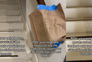 A Landlord Only Painted One Half Of A Stairway When A Tenant Moved Out Of A Building. – ‘I wish I was joking, but it’s been a week.’