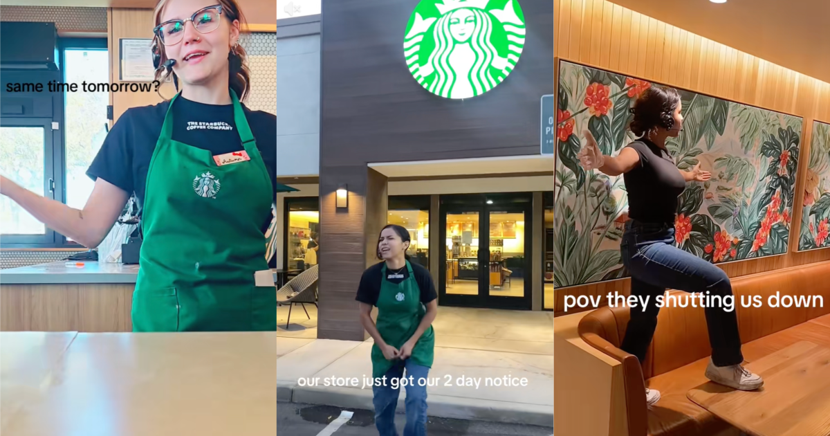 people working at starbucks stores