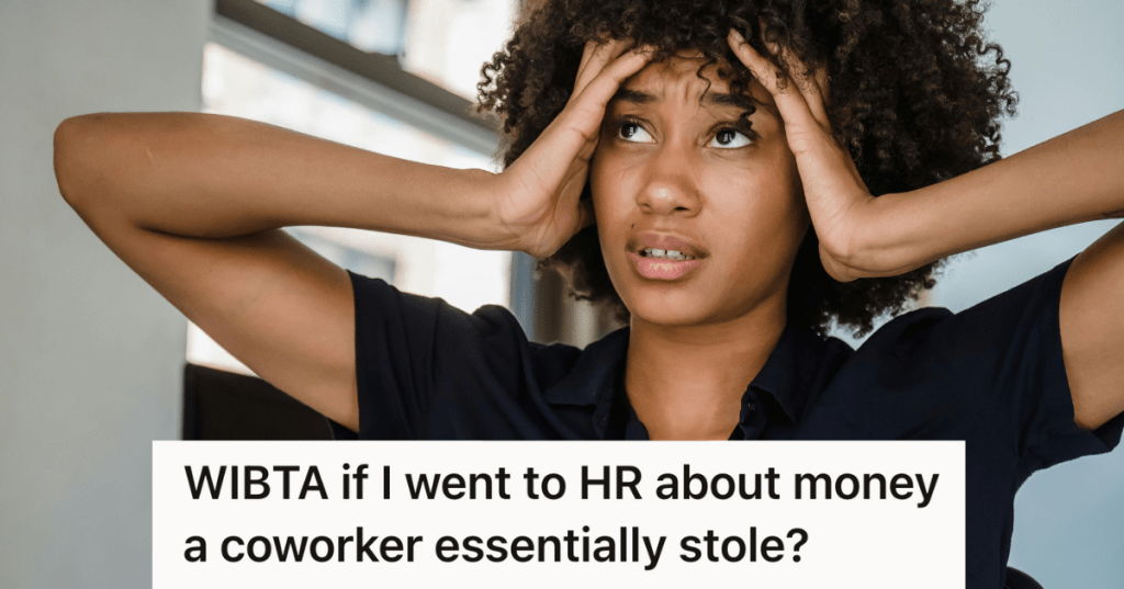 stressed woman at work