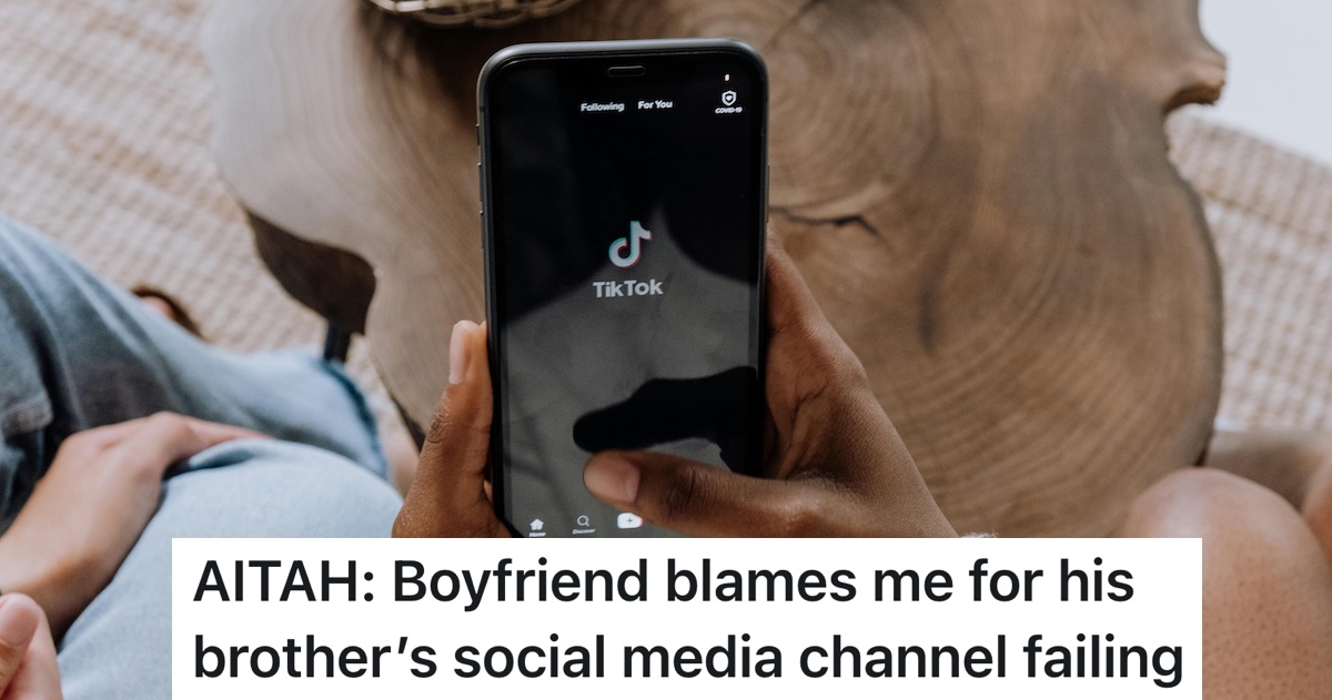 person opening up the tiktok social media app on their phone