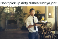 Overworked Waiter Tried To Help Struggling Staff On Valentine’s Day, But When His Rude Boss Yelled At Him, The Waiter Quit The Job On The Spot