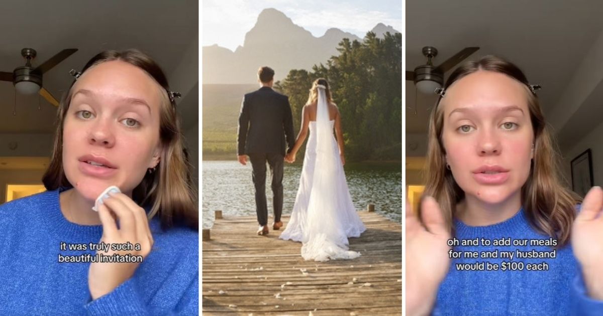 Weird wedding invite