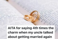 Nephew Made A Joke About His Uncle’s Multiple Marriages, But The Comment Didn’t Land Like He Expected