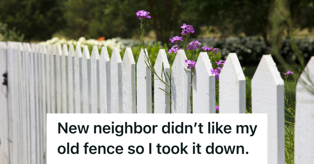 Homeowner Removed His Fence After A Neighbor Threatened A Lawsuit, So She Lost Control Of Her Aggressive Dog And Begged Him To Put It Back