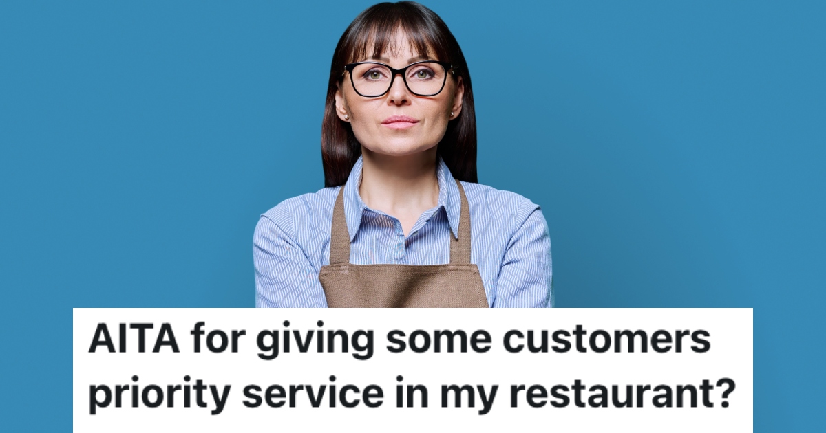 woman wearing an apron