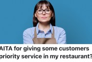A Restaurant Owner Gave Preferential Treatment To Customers Dealing With Childhood Cancer, So A Regular Customer Complained About It