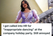 Employee Won Best Dressed At A Company Party In A Handmade Gown, But One HR Complaint About Her Dancing Got Her Fired