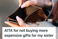 Financially Strained Woman Offered Thoughtful, Modest Gifts To Her Family, But Their Entitlement Reignited Lots Of Resentments