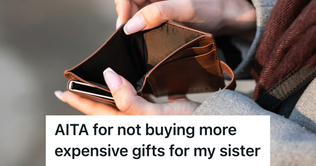 woman opening up an empty wallet