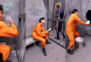 Magician Threw A Bucket Of Black Paint On A Prison Wall To Stage An Amazing Escape