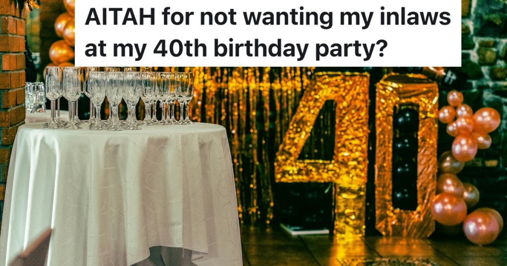 40th birthday decor