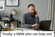 Business Owner Took A Call From A Customer Who Hung On Three Female Employees, So He Transferred The Customer To His Wife