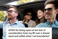 Woman Bought A Car With Her Boyfriend, But Since It’s In Her Name, She Wants Him To Stop Letting His Family And Friends Borrow It