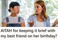She Was Trying To Make Plans For Her Friend’s Birthday, But Her Friend Kept Changing Things Up And Saying She Wasn’t Available, So She Just Texted Her Happy Birthday