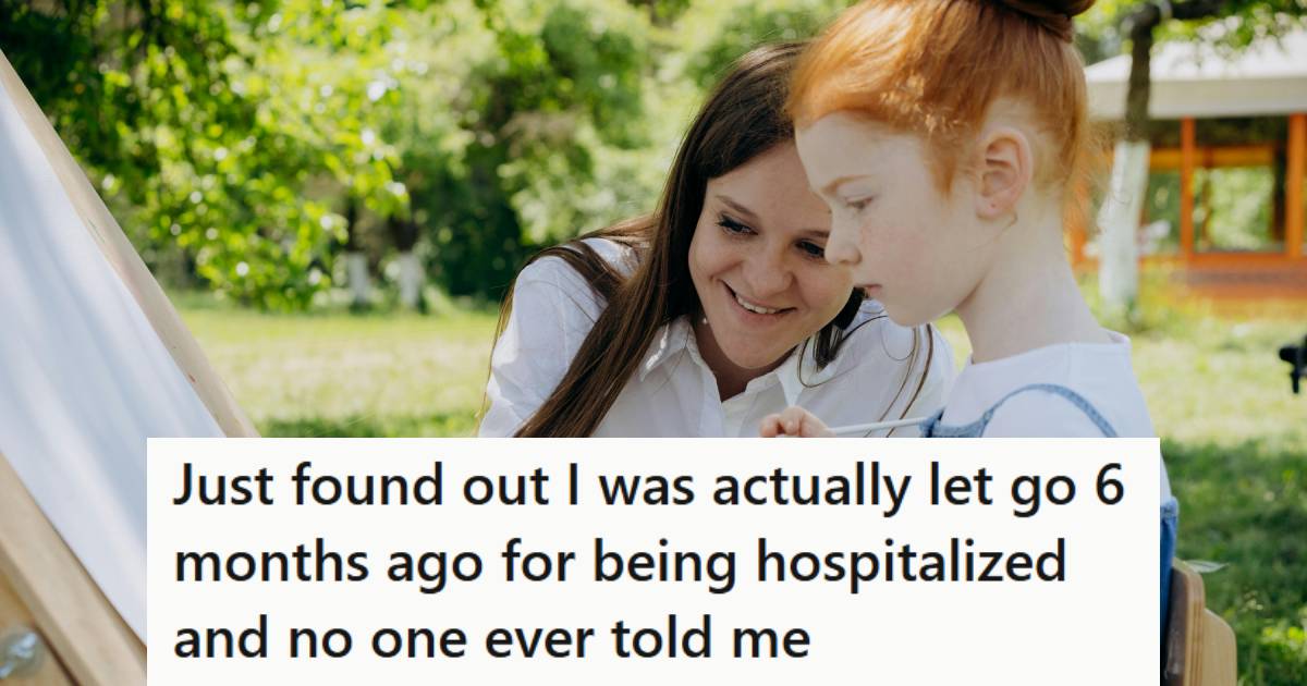 Art teacher showing a student a trick for painting