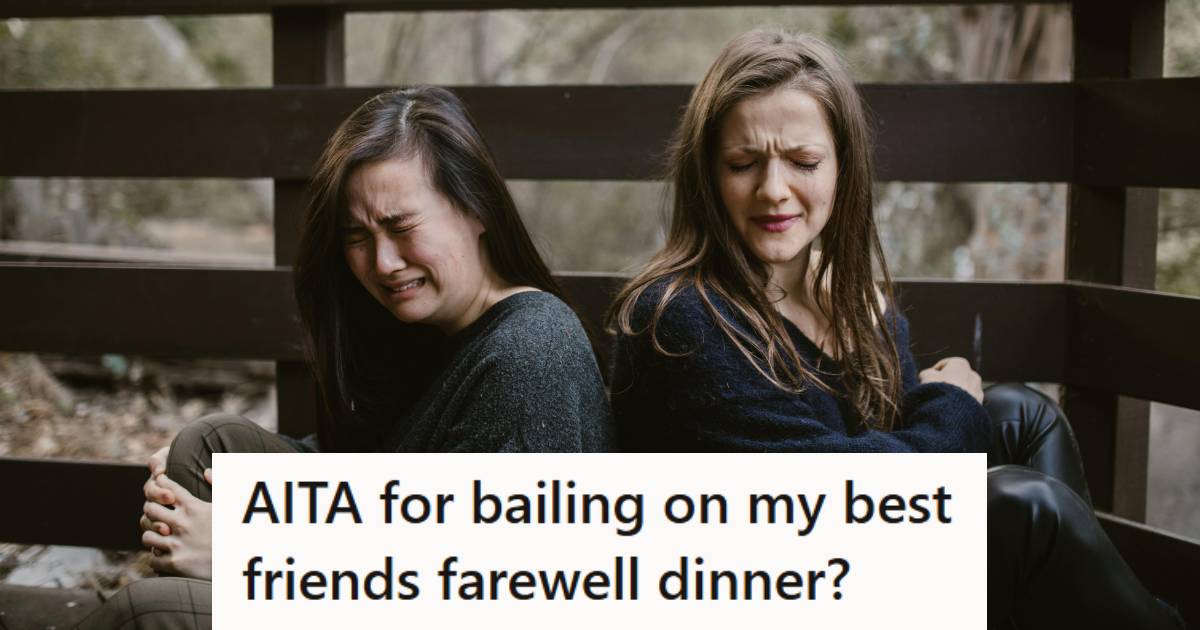 Best friends sitting back to back and crying because one is moving