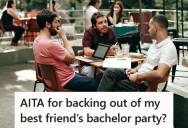 Best Man Backed Out Of A $2,500 Overseas Bachelor Trip After The Groom Booked Non-Refundable Tickets Without Consent, So The Groom Exposed His Finances And Let Friends Roast Him