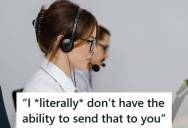 Bank Call Center Employee Explains To A Customer That She Can’t Mail Him The Bank Card That He’s Requesting, But He Thinks She’s Lying And Threatens To Close His Accounts