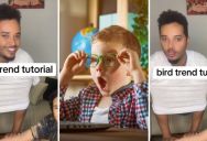 TikTok Trend Tutorial: How To Do The Popular “Bird Trend” Where One Person Perches On The Arm Of Another