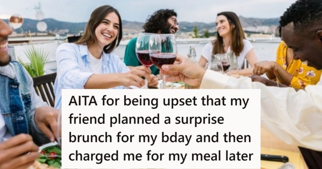 Friends having brunch