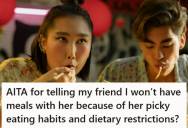 College Student Told Her Best Friend She No Longer Wanted To Eat Together Because They Could Not Share, But A Mutual Friend Said She Was Wrong For “Ditching” Her Friend Over Food