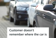 Call Center Employee Receives A Call From A Client Who Had Rented A Car, But While She Remembered To Return The Keys, She Forgot Where She Parked The Car