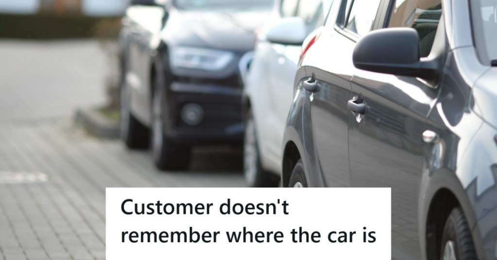 Parked cars outside