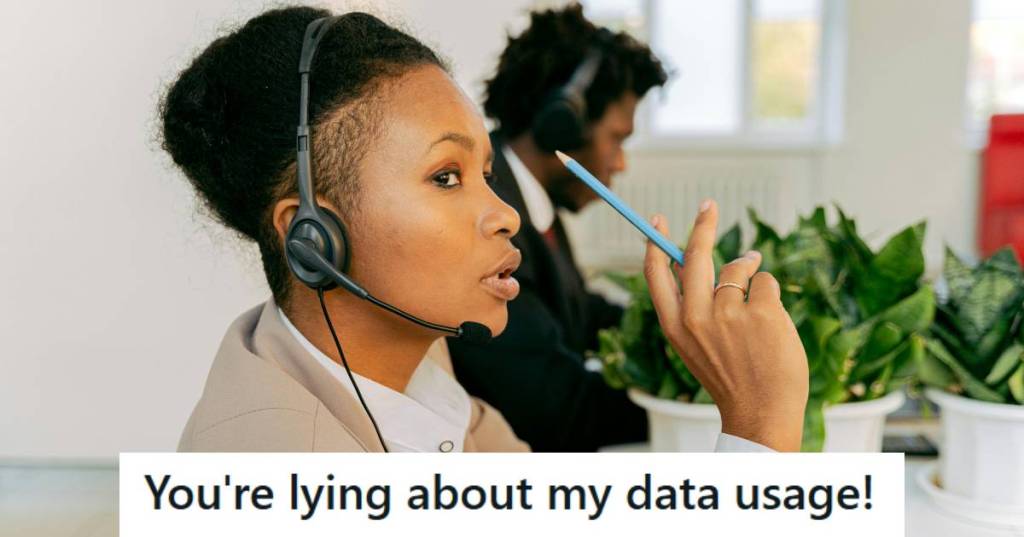 Customer service agent for a large cell company