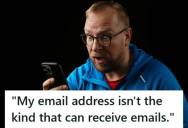 Call Center Employee Tried To Help Driver Submit Updated License, But After He Texted The 800 Number And Claimed His Email Could Only Send Messages But Not Receive Them