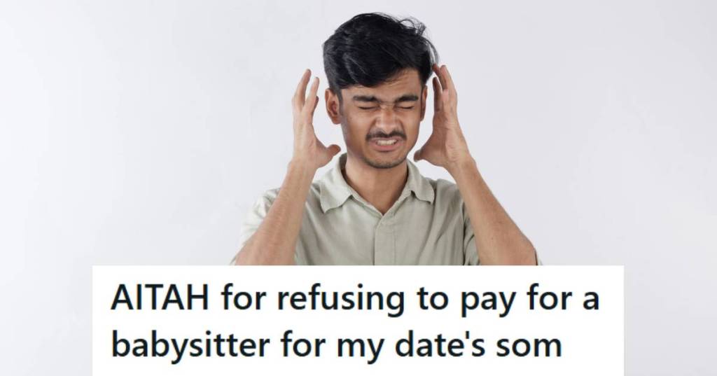 Man holding his head because a woman stressed him out