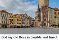 Former Sign Shop Employee Saw His Old Boss Drilling Into A Protected Heritage Building To Hang An Ad Over A Historic Mural, So He Reported The Company And They Were Fined For Damaging The Site