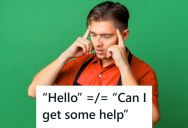 Retail Worker Keeps Having Interactions Where Customers Don’t Ask For Help, But Stare While Waiting For Him To Guess What They Need