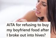 She Had To Beg Her Boyfriend To Pick Her Up From Starbucks Because She Was Having An Allergic Reaction, So When He Asked Her To Get Her A Coffee While She Waited For Him, She Refused