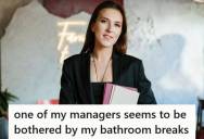 Restaurant Hostess Must Take Frequent Bathroom Breaks Due To Medical Reasons, But Management Held A Meeting About It And Warned Her That It Was “Becoming A Problem”