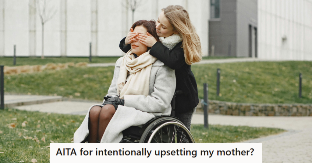 Woman playing with woman on wheelchair