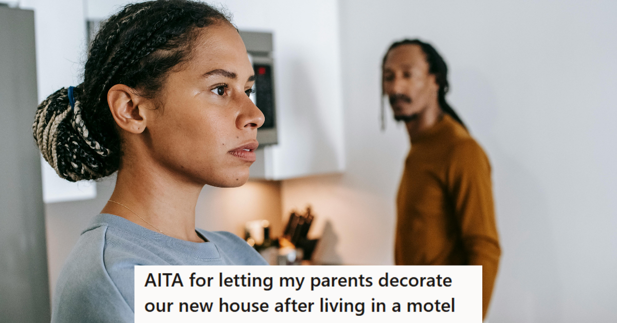 Man and woman arguing